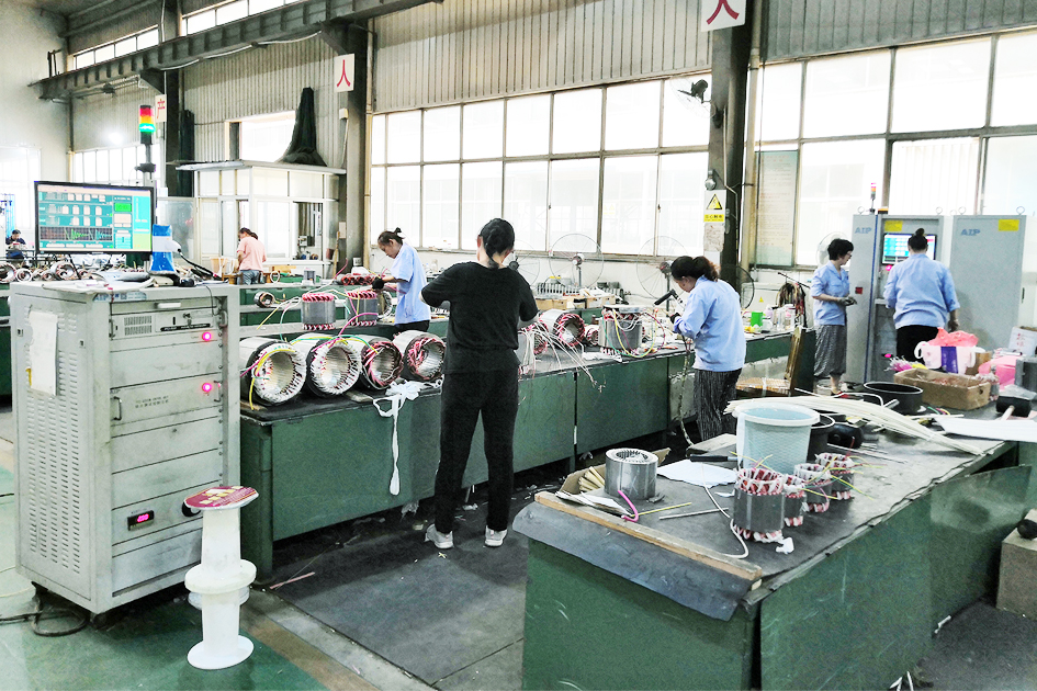 艾普智能--三相工業(yè)電機(jī)定子測試系統(tǒng)應(yīng)用現(xiàn)場